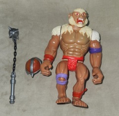 1985 LJN Thundercats Monkian Action Figure With Weapon & Helmet - Works